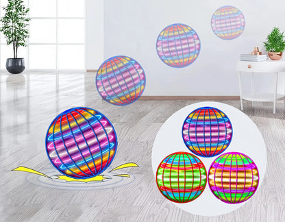Hand-Controlled Flying Ball Toy ABS Plastic 360 Degree Suspension