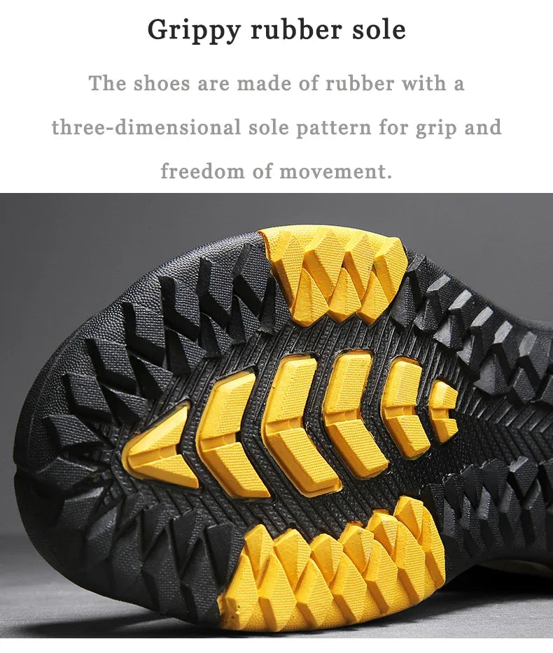 Men Sandals Genuine Leather Large Size Non Slip Waterproof Beach Shoes Outdoor