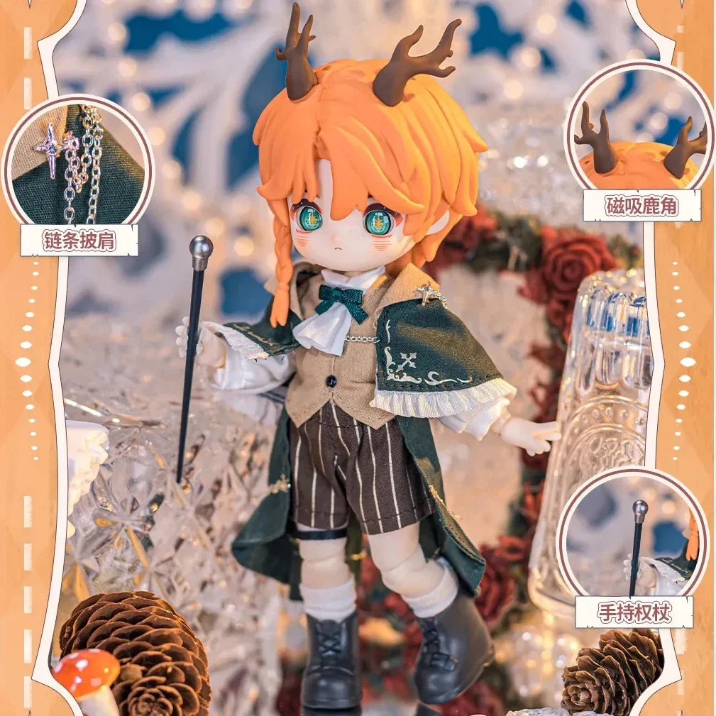 Nagi V5 Mirage Record Series 1/12 BJD Blind Box Mystery Box Toys Cute Action Anime Figure Kawaii Model Gift