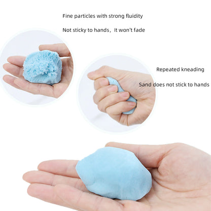 Educational Sand Clay 500g Bag Space Sand 5 Colours Available