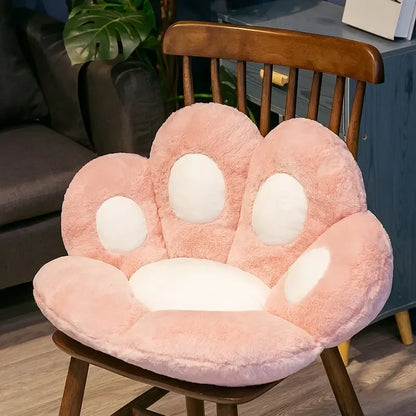 Cat Paw Plush Floor Cushion 70 By 60 Cm Cotton Fabric Seat Pad