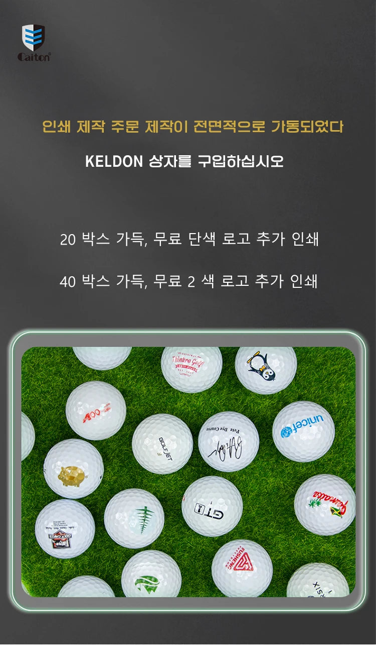 Caiton 12pcs Double Layer Extreme Range Golf Ball, Golf Accessories，Extreme Challenge Fly Further and More Accurate