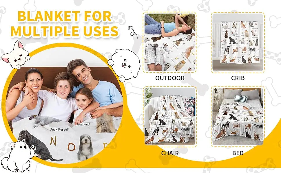 Merry Grinchmas Blanket – Cozy Soft Throw for Christmas Holidays, Kids & Adults