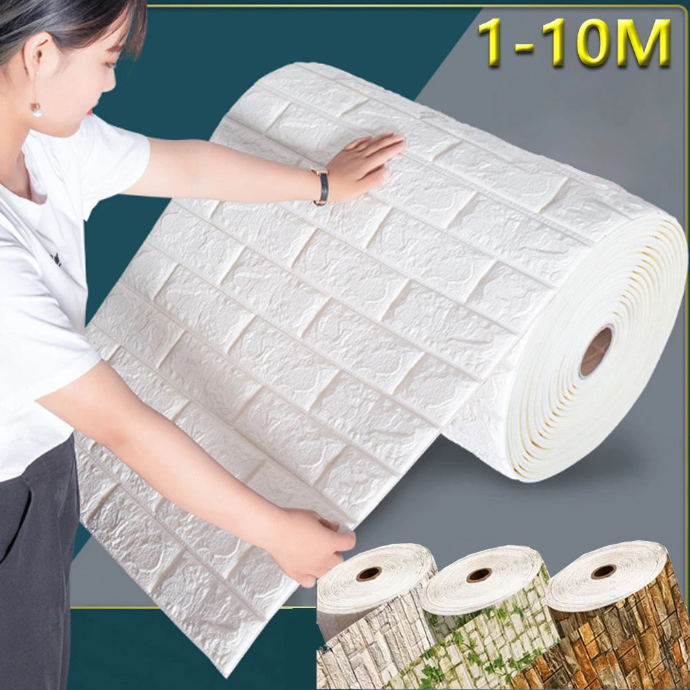 Kitchen & Bedroom PVC Wall Sticker – Waterproof Home Decoration