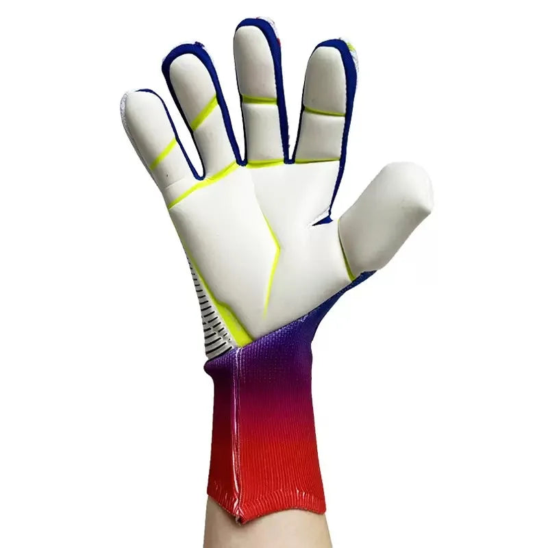 A pair of professional goalkeeper gloves for wear-resistant training.