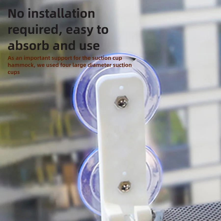 Comfortable Folding Cat Lounge Bed for Windows