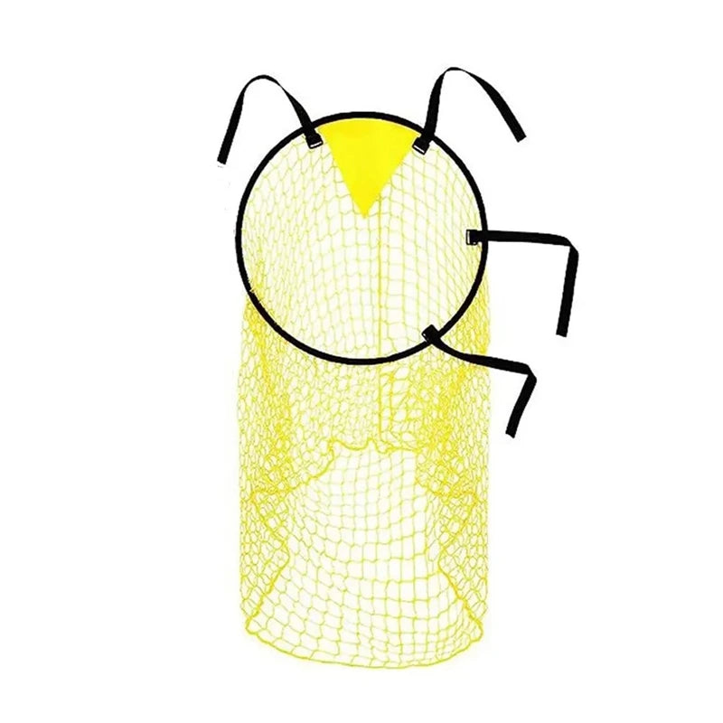 45 * 60cm Yellow Football Goal Free Kick Shooting Practice Target Pocket Training Auxiliary Net