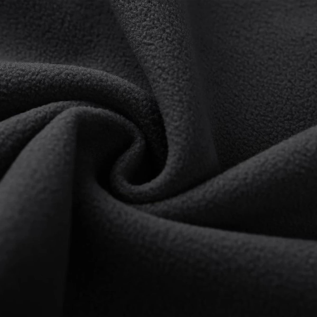 TACVASEN Men's Fleece Jacket Soft Warmth Windproof Full Zip Up Coat Multiple Zipper Pockets Hiking Working Outdoors Windbreaker