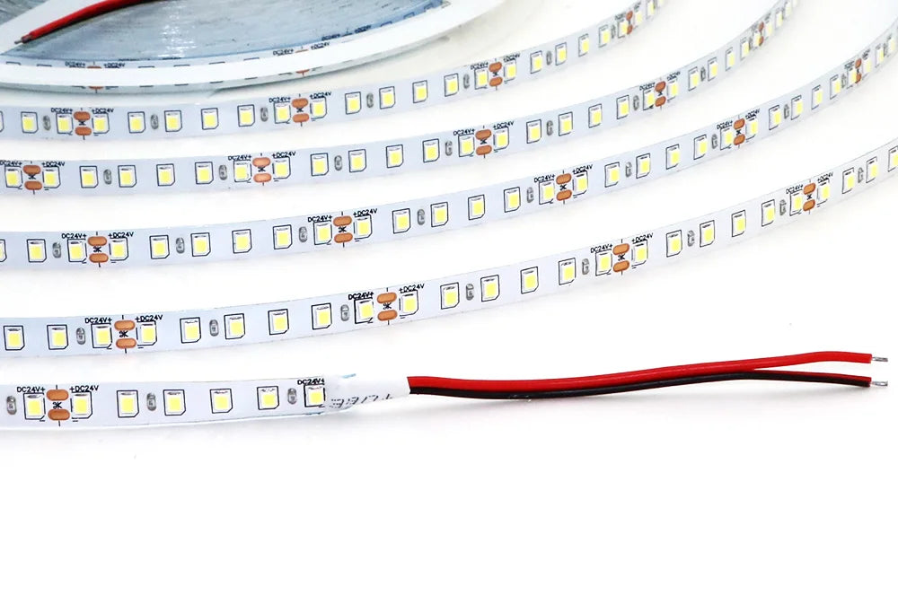Flexible LED Strip 24V – 5m to 20m, 120 LEDs/m, Soft Lamp Bar