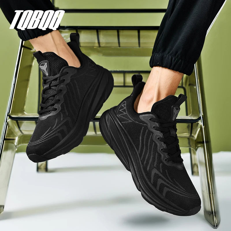 Carbon Plate Air Cushion Running Shoes Unisex Cushioned Walking Shoes