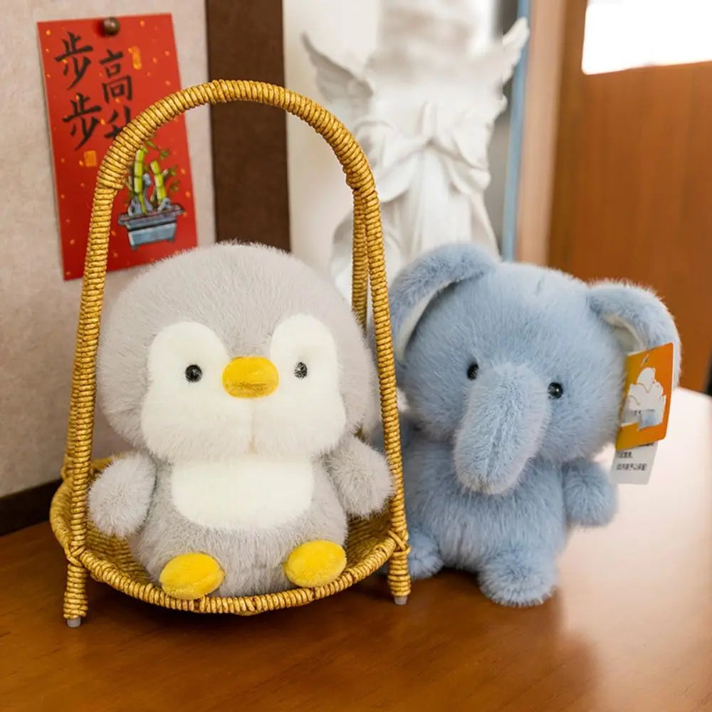 Cute 16cm Plush Companion Doll Capybara Elephant Stuffed Animal Pillow Plush Bear Animal Plush Toy Sleeping Gift