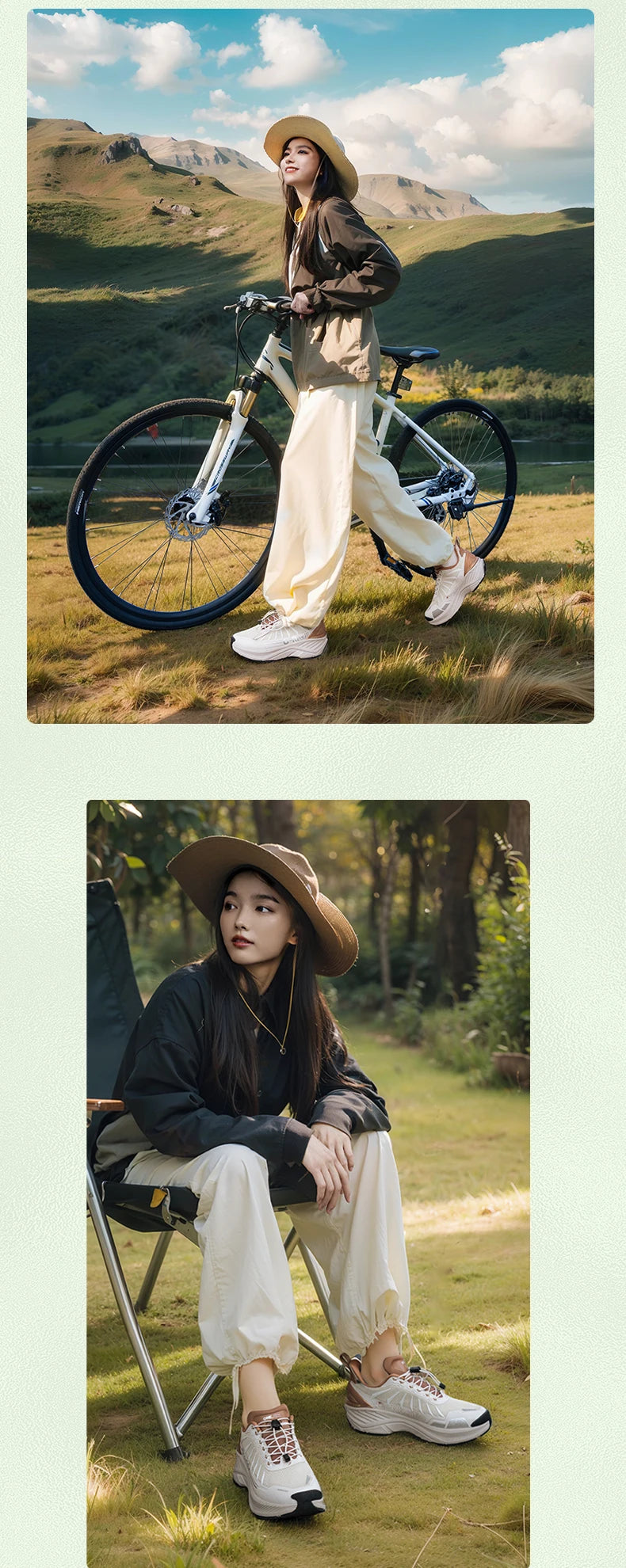 Trail Running Shoes Non-Slip Lightweight Breathable Hiking Sneakers