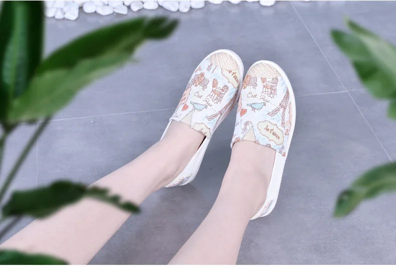 2023 Shoes Women's Summer Mesh Breathable Flat Shoes Ladies Comfort Light Sneaker Socks Women Slip on Loafers Zapatillas Muje