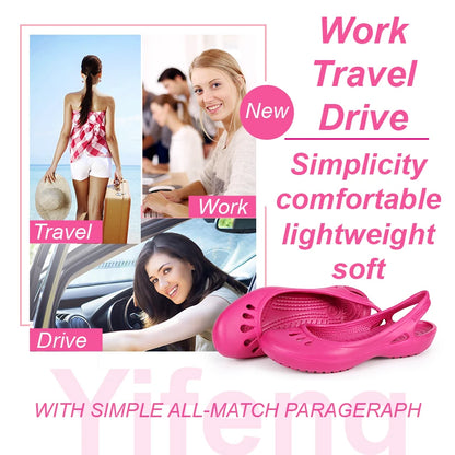 Women's Sandals Lightweight Anti Slip Back Strap EVA Insole