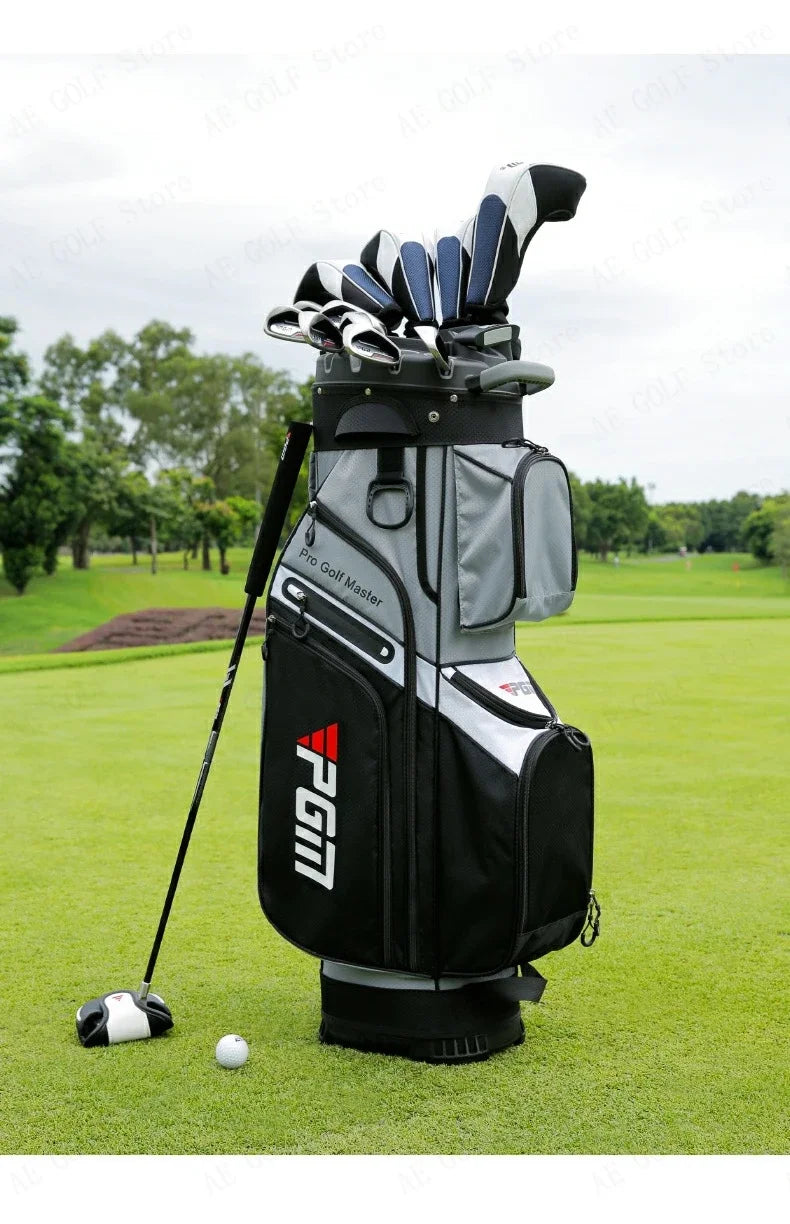 PGM 2024 Golf Bag Multi-Function Waterproof Anti-collision Retention Mechanism Golf Bags Large Capacity Travel Bags QB134