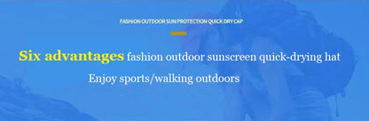 Baseball Cap Unisex Quick-Dry Mesh Adjustable Snapback