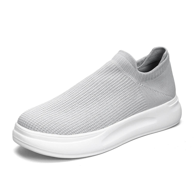 Mesh Breathable Walking Shoes Cotton Casual Sneakers