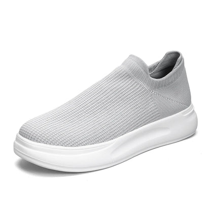 Mesh Breathable Walking Shoes Cotton Casual Sneakers