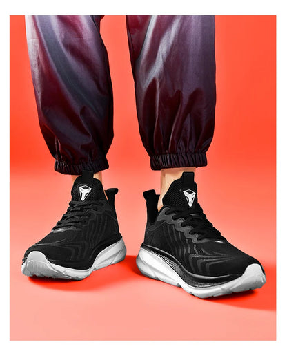 Carbon Plate Air Cushion Running Shoes Unisex Cushioned Walking Shoes