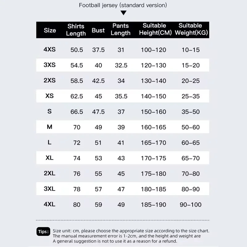 Adult Kid Football Jersey Men Customize Soccer Uniform Sports Shirt Women Futsal Sportswear Child Team Training Tracksuit Outfit