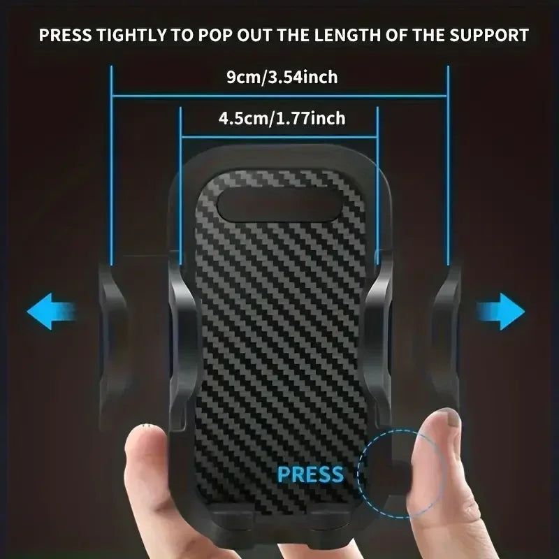 Universal Car Phone Holder Suction Cup Mount Stand for iPhone 15 Xiaomi Huawei Samsung - Mobile Phone Bracket Support