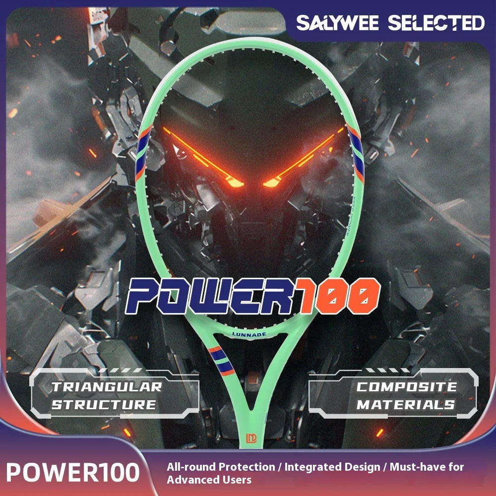 27 inch Outdoor Sports Aluminum-Carbon Tennis Racket for Adult- Professional Training, Durable, Suitable for Students' Practice