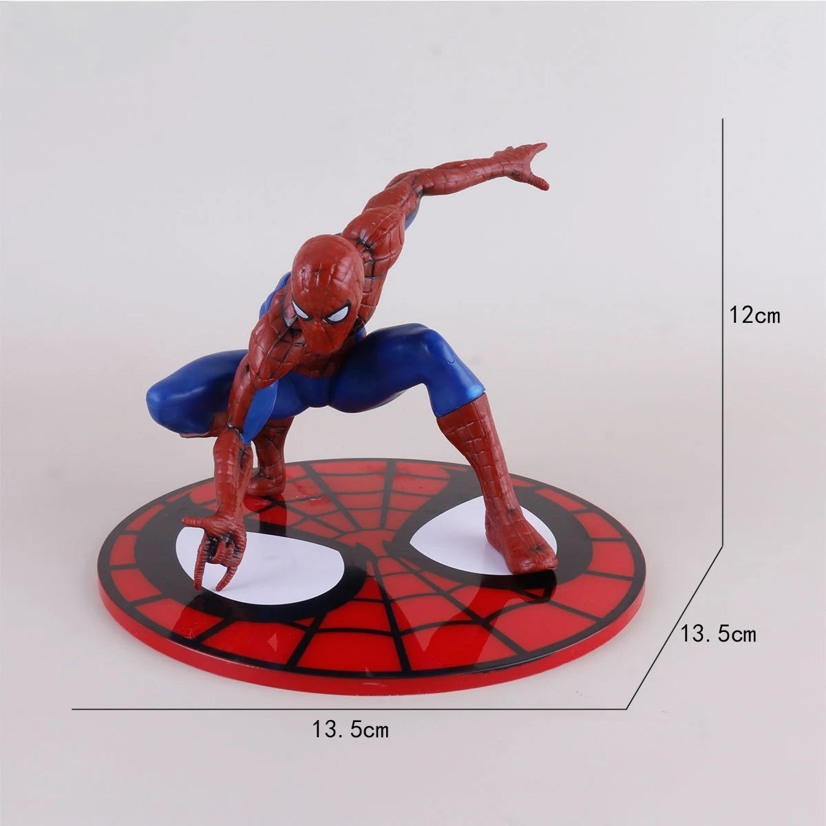 2024 Latest Venom Solid PVC Lying Position Venom Villain Alliance Spider Man Anime Handmade Model Decoration Doll