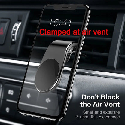 360 Degree Magnetic Car Phone Holder Metal Air Vent Mount Universal