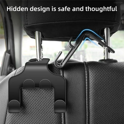 Car Back Seat Hook Universal Phone Holder Bracket For Rear Headrest