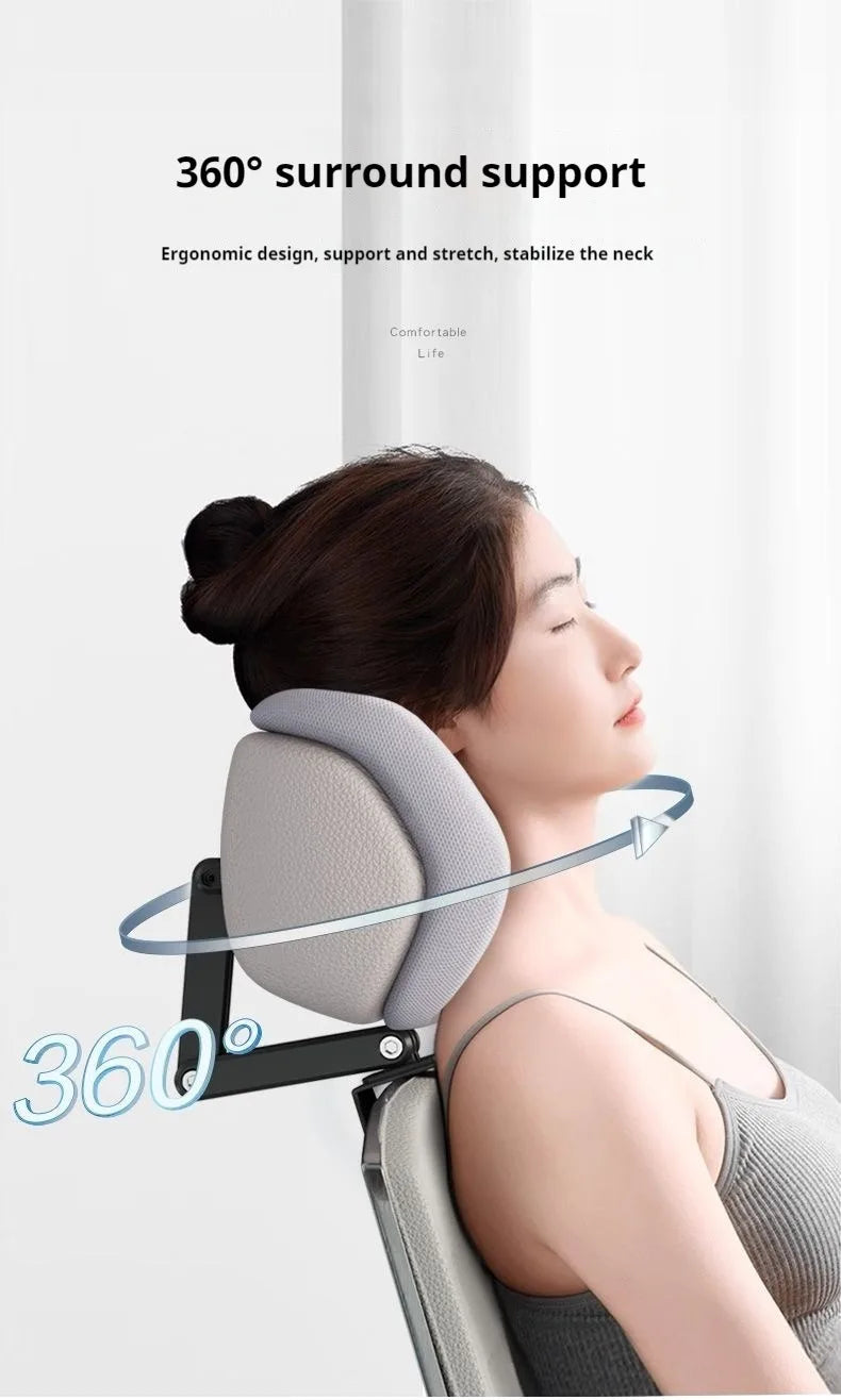 Upgraded Memory Foam Headrest Attachment For Office Chair Adjustable Height Angle Elastic Head Pillow Neck Support Rest Cushion