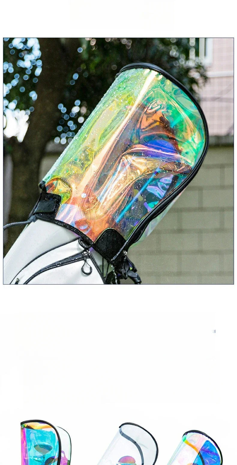 PGM Men Women Golf Bags Cap Universal Colorful Transparent Ball Bag Caps QB072