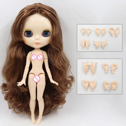 One Sixth Scale BJD Doll Jointed Body 30 CM White Skin ABS