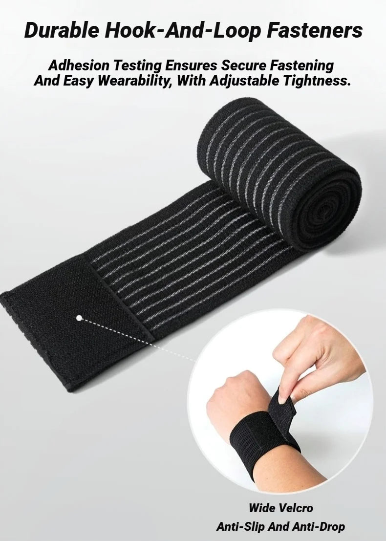 Adjustable Elastic Bandage Hand Sport Wristband Gym Support Wrist Brace Wrap Carpal Tunnel Sports Fitness Bracers Strap Stretchy