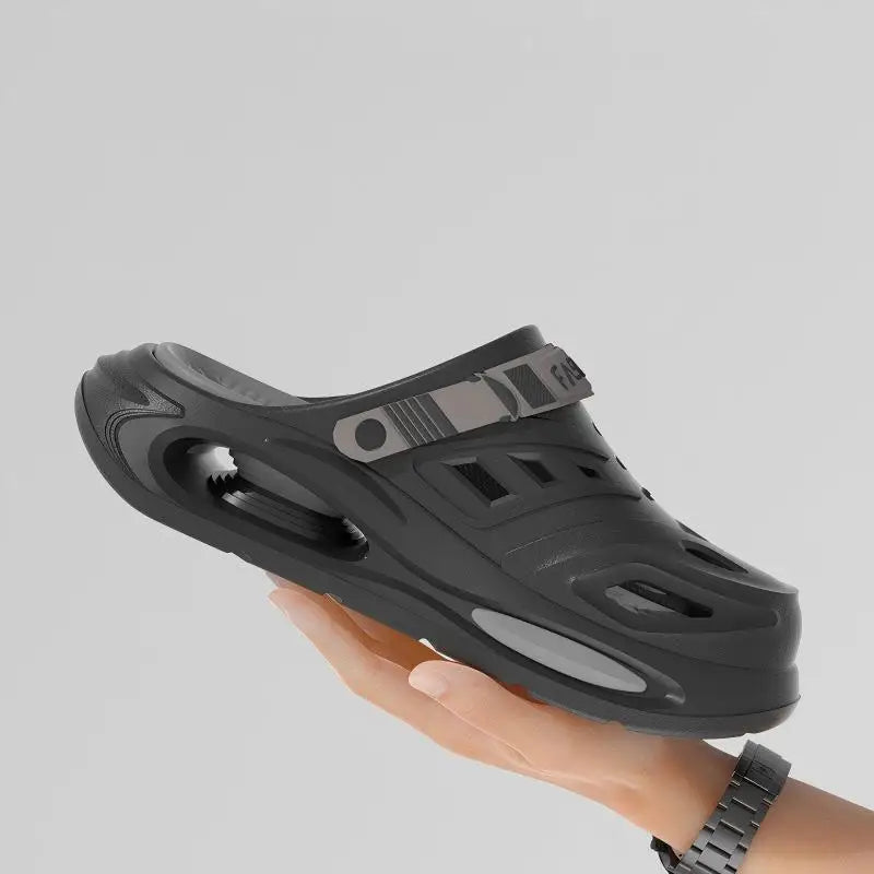 Men's Slippers With Thick Sole, Non-Slip EVA Outsole