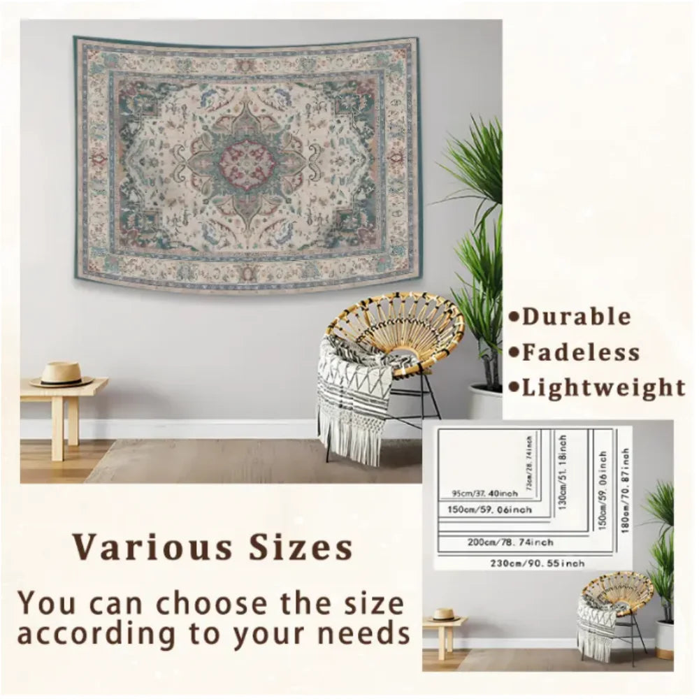 Glow-in-the-Dark Mushroom Wall Tapestry – Home & Room Decor