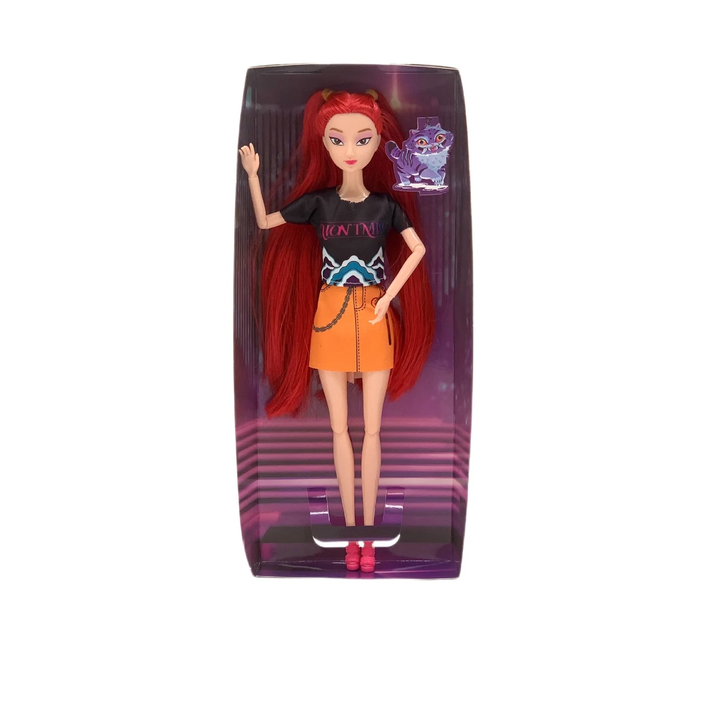 DIY Kpop Action Figures for Girls - Demon Hunters Rumi Mira Zoey Plastic Dolls, Beautiful Collectible Toy, Ideal Kids Play Gift