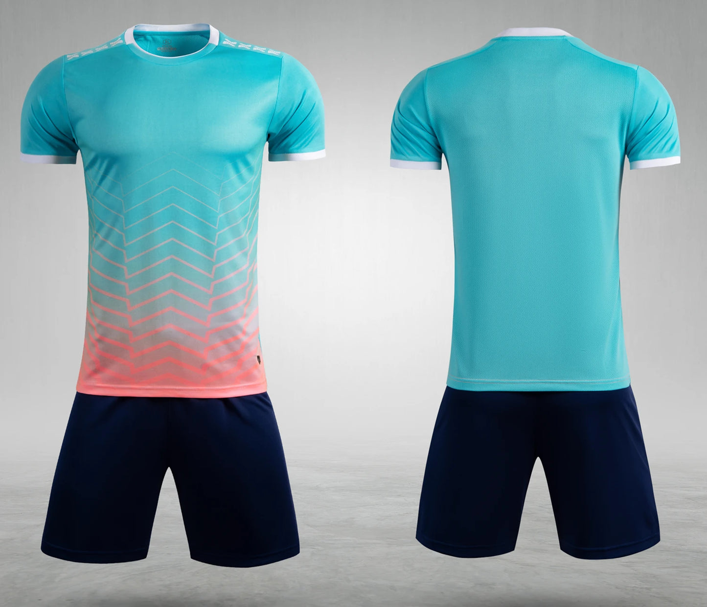 Boys Kids Mens Soccer Sets Short Sleeve Team Football Volleyball Uniforms Jersey Shirts Shorts Clothes Suit Sports Kit Clothing