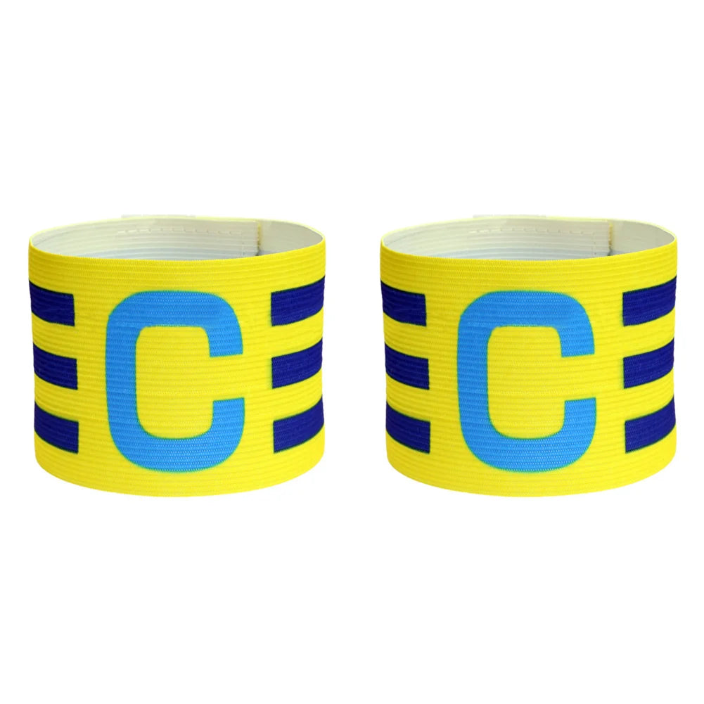 1-3pc Kid Adults Football Captain Armband Soccer Arm Band Leader Competition Gift Soccer Captain Group Armband Football Training