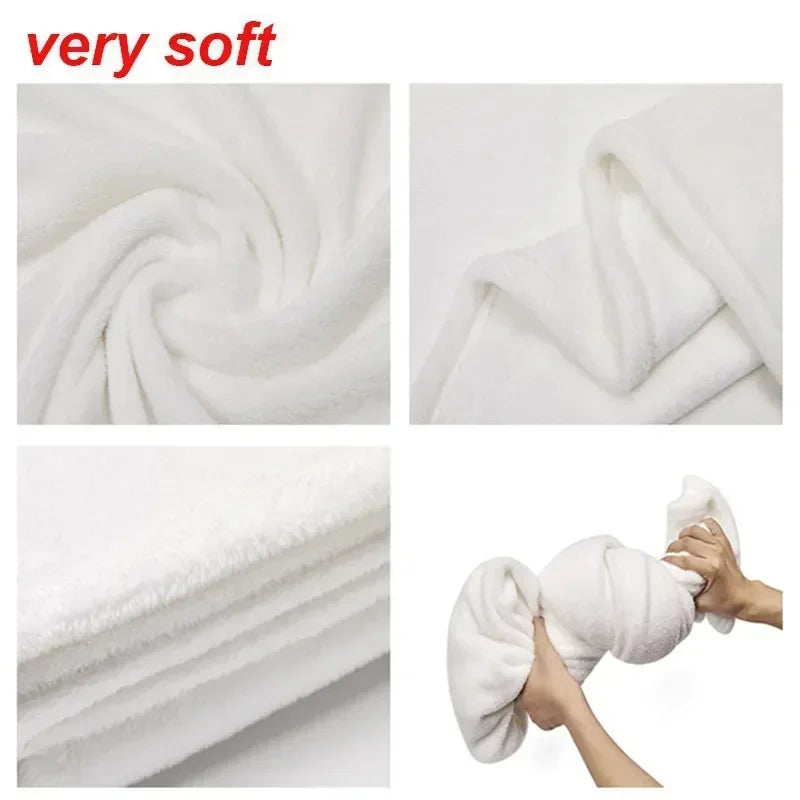 Cartoon Santa Claus Merry Christmas Snowman New Year Gift Soft Flannel Blanket for Beds Bedroom Sofa,Throw Blanket for Cover