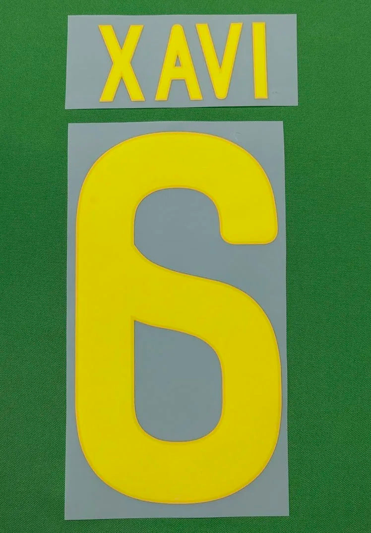 Retro Soccer Nameset #10 SUPER STAR Printing CUSTOMIZE NAME NUMBER Heat Transfer Soccer Patch Badge