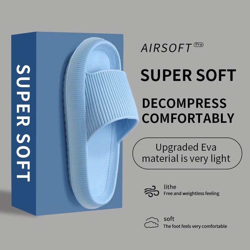 Unisex EVA Slippers Non-Slip Thick-Soled Summer Indoor