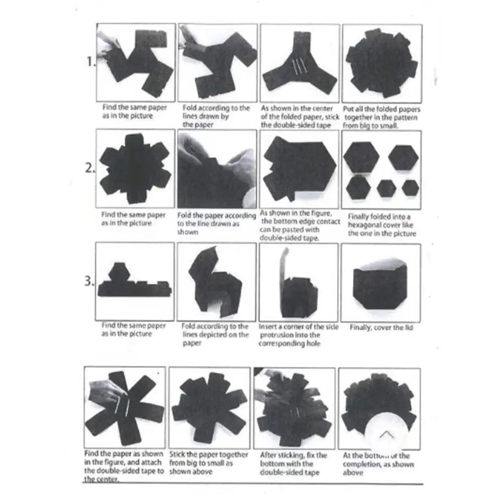 Explosion Box Gift DIY Photo Album Paperboard Construction