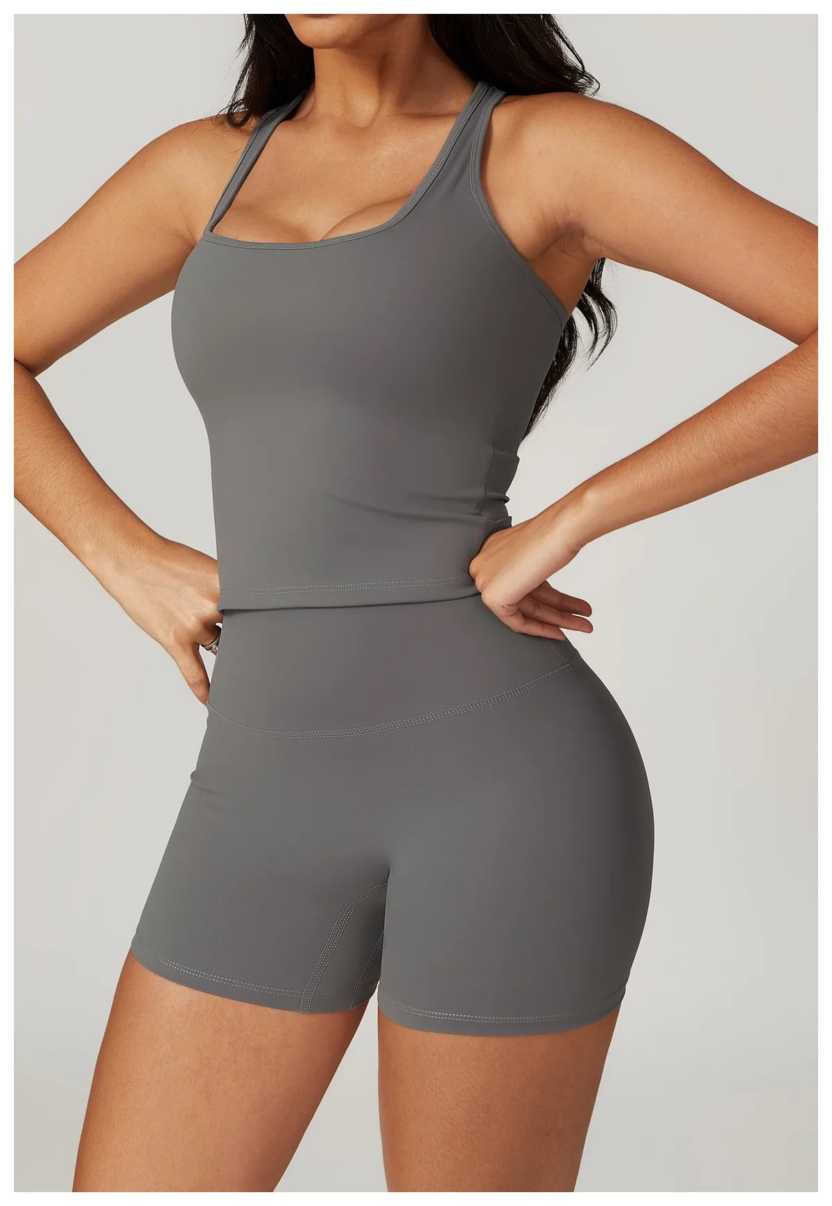 Hearuisavy Shockproof Yoga Vest Running Gym Tank Top Women Fitness Quick-Dry Workout Vest Female Sports Sleeveless Top Women