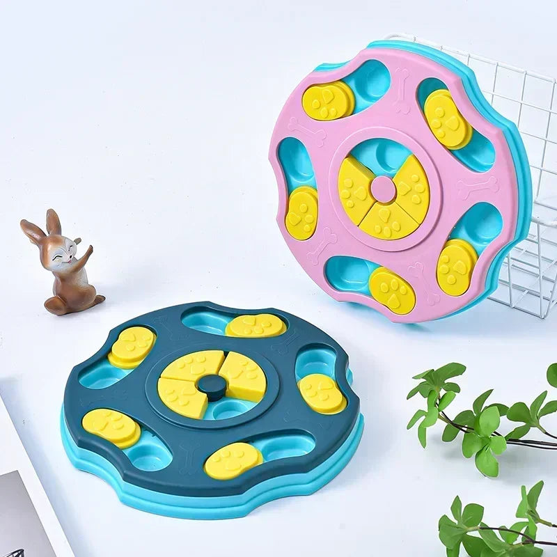 Dog Puzzle Toy & Slow Feeder – Interactive Food Dispenser for Cats and Dogs