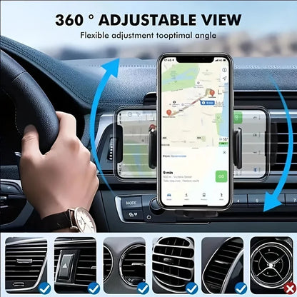 Car Phone Holder Universal Air Vent Clip Mount, 4.7 To 6.7 Inch Devices