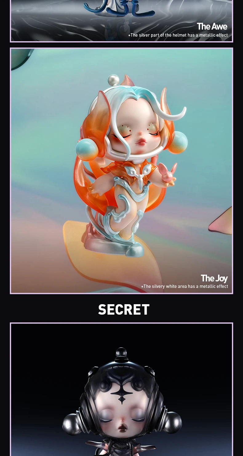 POP MART Skullpanda The Sound Series Blind Box Mystery Box Guess Bag Toys Doll Cute Anime Figure Desktop Ornamentsdel Girls Gift