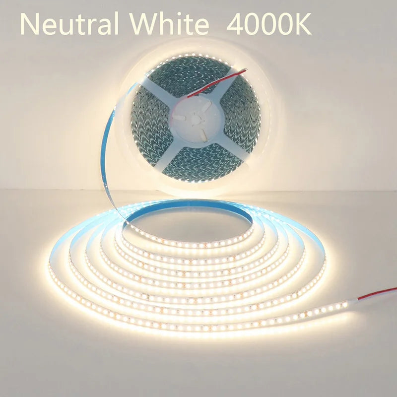 Flexible LED Strip 24V – 5m to 20m, 120 LEDs/m, Soft Lamp Bar