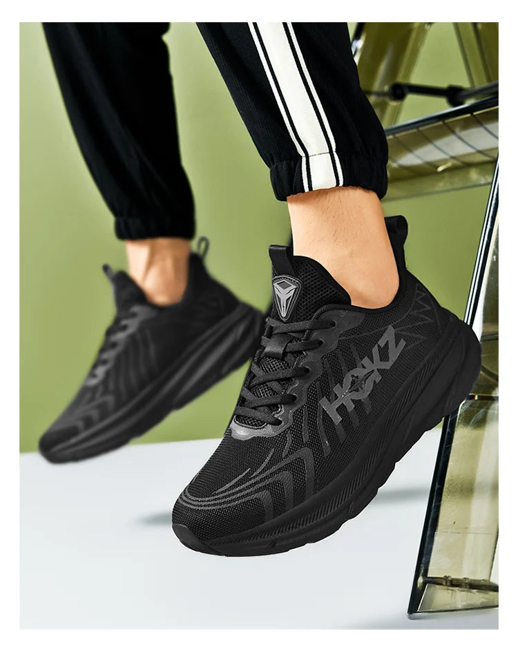 Carbon Plate Air Cushion Running Shoes Unisex Cushioned Walking Shoes