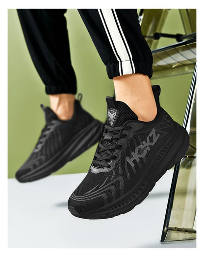 Carbon Plate Air Cushion Running Shoes Unisex Cushioned Walking Shoes