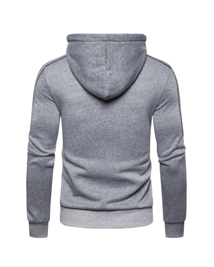 2024 Men's Hooded Jackets Coats Zipper Fashion Brand Hoodies Mens Outerwear Casual Hoodies Sweatshirts Male